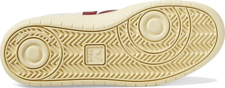 VEJA V-90 Women's Shoes Extra White/Marsala : EU 35 (US Women's 4) M, Leather - Image 3