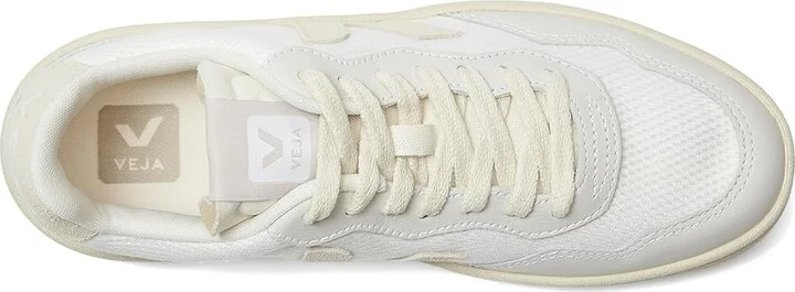 VEJA V-90 Women's Shoes White Pierre : EU 35 (US Women's 4) M, Leather - Image 2