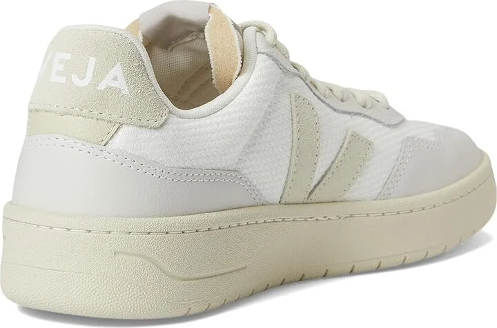 VEJA V-90 Women's Shoes White Pierre : EU 35 (US Women's 4) M, Leather - Image 4