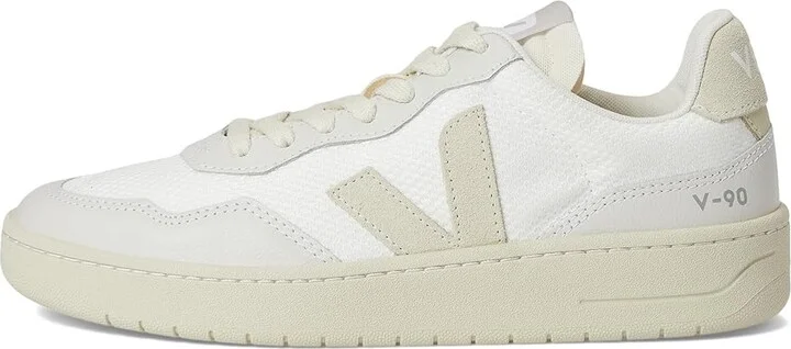 VEJA V-90 Women's Shoes White Pierre : EU 35 (US Women's 4) M, Leather - Image 6