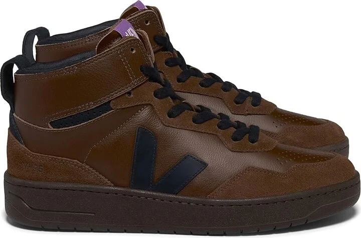 VEJA V-95 Men's Lace-up Boots Walnut/Black : EU 39 (US Men's 6) M, Leather/Rubber - Image 3