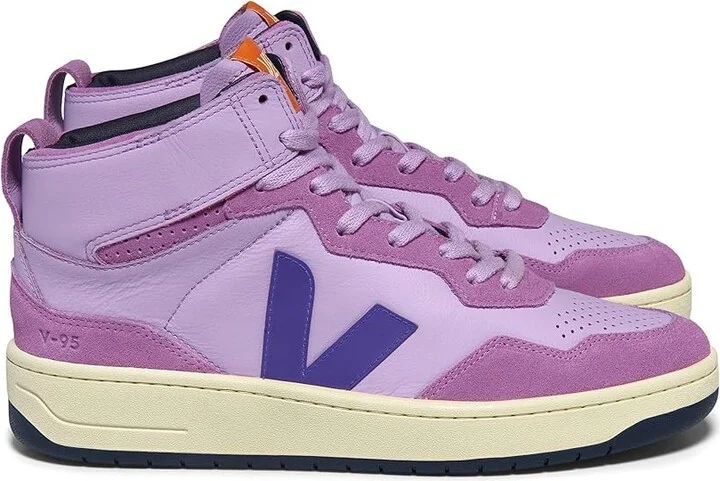 VEJA V-95 Women's Shoes Orchid/Purple : EU 36 (US Women's 5) M, Leather - Image 3