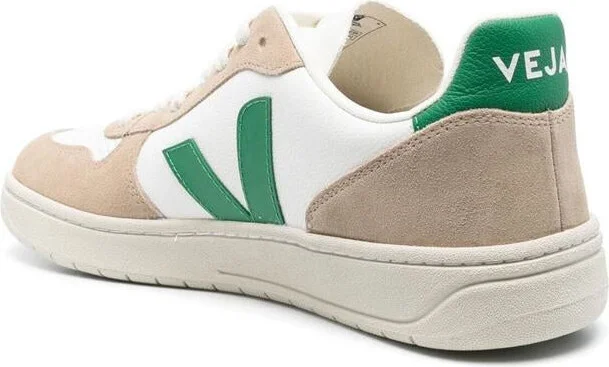 Veja V10 Chromefree Leather Sneakers Shoes - Image 2