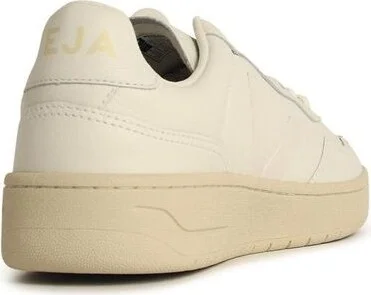 Veja 'V11' White Leather Sneakers - Image 3