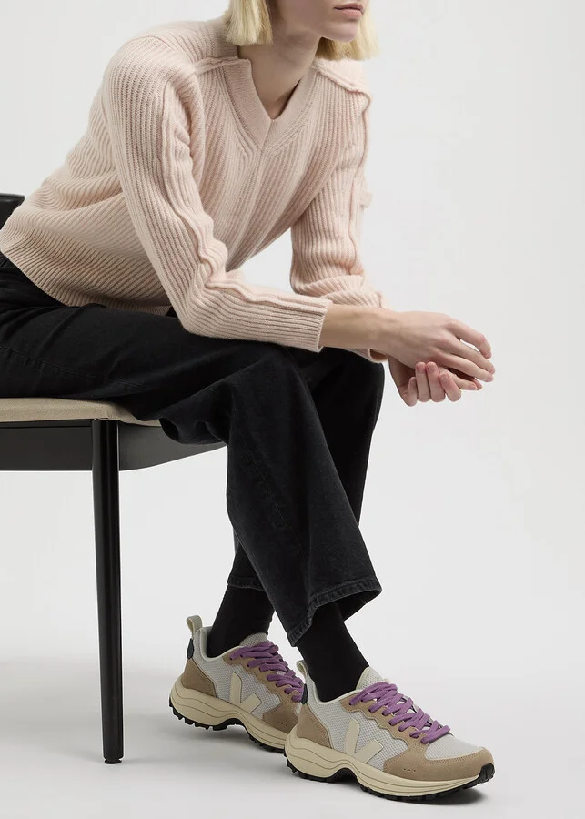 Veja Venturi II Panelled Mesh Sneakers - Image 5