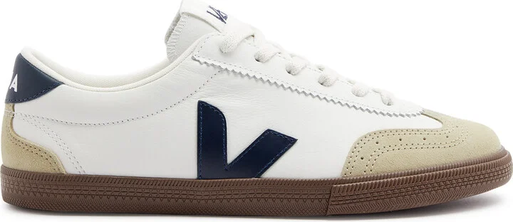 Veja Volley Bastille Panelled Leather Sneakers