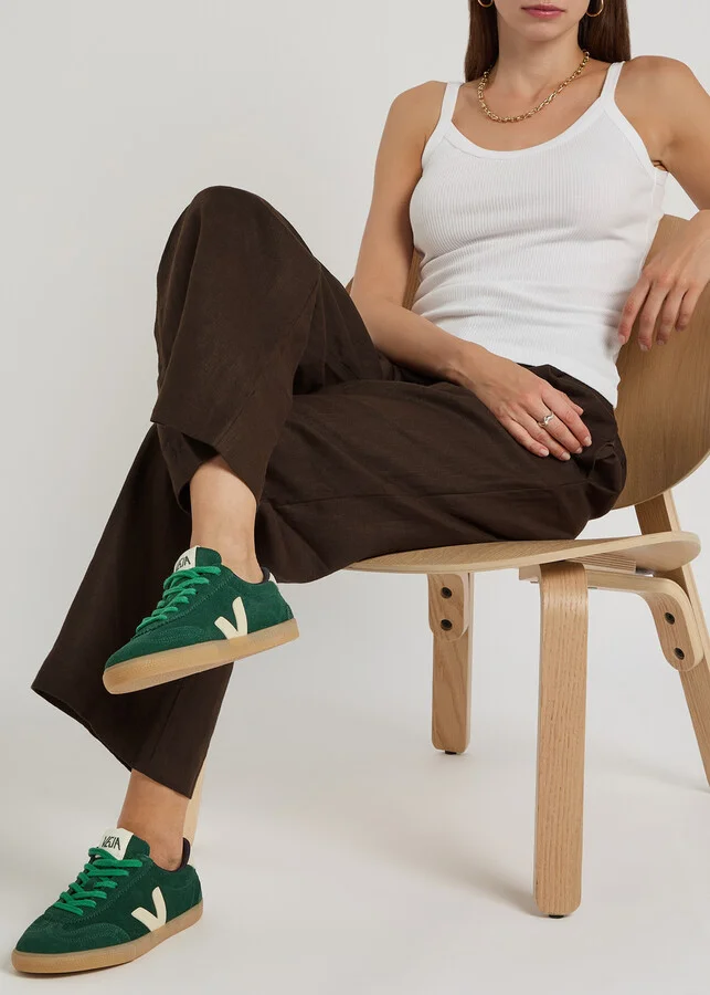 Veja Volley Brushed Suede Sneakers - Image 5
