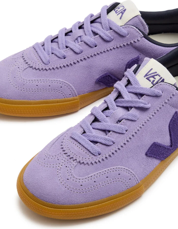 Veja Volley Brushed Suede Sneakers - Image 3