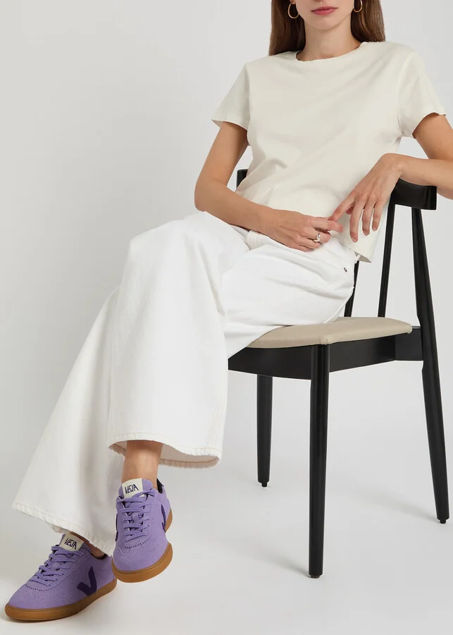 Veja Volley Brushed Suede Sneakers - Image 5