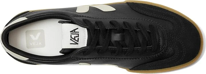 VEJA Volley Men's Shoes Black Pierre : EU 47 (US Men's 12.5) M, Leather/Rubber - Image 2