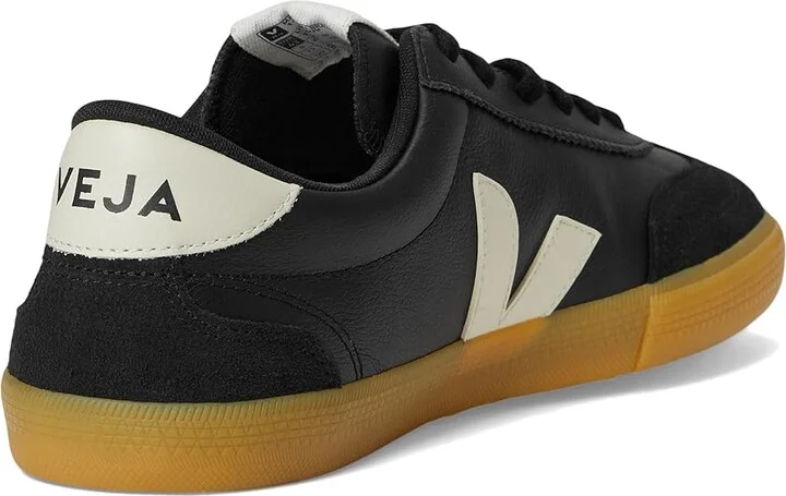 VEJA Volley Men's Shoes Black Pierre : EU 47 (US Men's 12.5) M, Leather/Rubber - Image 4