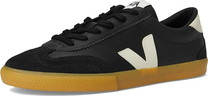 VEJA Volley Men's Shoes Black Pierre : EU 47 (US Men's 12.5) M, Leather/Rubber - Image 5