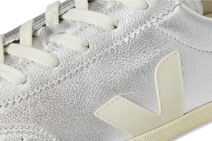 VEJA Volley Men's Shoes Silver Pierre : EU 46 (US Men's 12) M, Leather/Rubber - Image 7