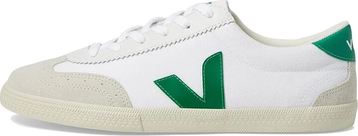 VEJA Volley Men's Shoes White/Emeraude : EU 40 (US Men's 7) M, Leather/Rubber - Image 6