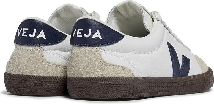 VEJA Volley Men's Shoes White/Nautico/Bark : EU 48 (US Men's 13) M, Leather/Rubber - Image 2