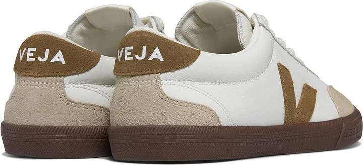 VEJA Volley Men's Shoes White/Tent/Bark : EU 48 (US Men's 13) M, Leather/Rubber - Image 2