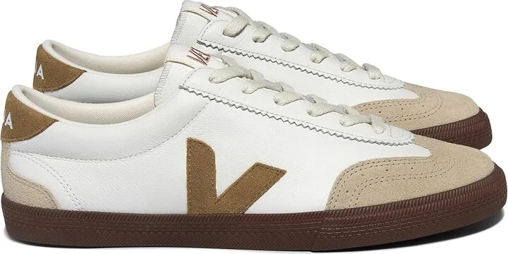 VEJA Volley Men's Shoes White/Tent/Bark : EU 48 (US Men's 13) M, Leather/Rubber - Image 3