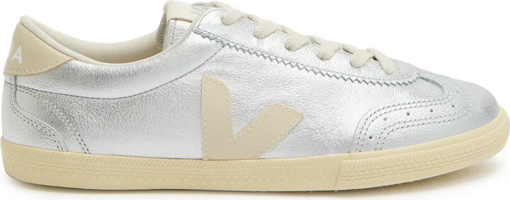 Veja Volley Metallic Leather Sneakers
