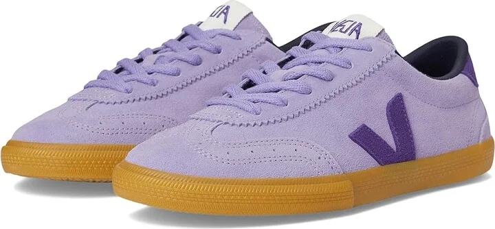 VEJA Volley Women's Shoes Lavande Purple : EU 42 (US Women's 11) M, Leather/Suede/Textile