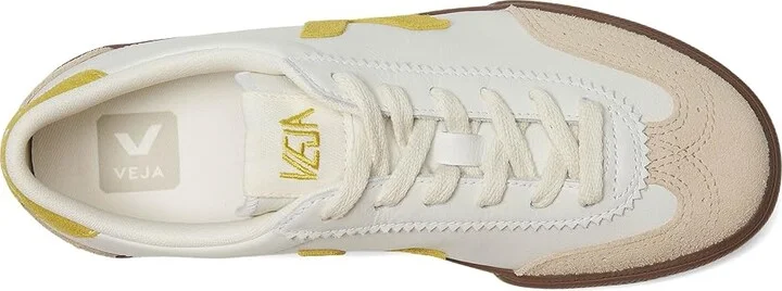 VEJA Volley Women's Shoes White Liquor Bark : EU 40 (US Women's 9) M, Leather/Suede/Textile - Image 2