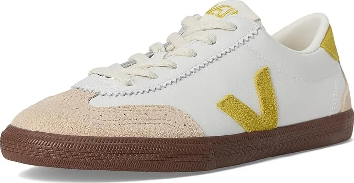 VEJA Volley Women's Shoes White Liquor Bark : EU 40 (US Women's 9) M, Leather/Suede/Textile - Image 5