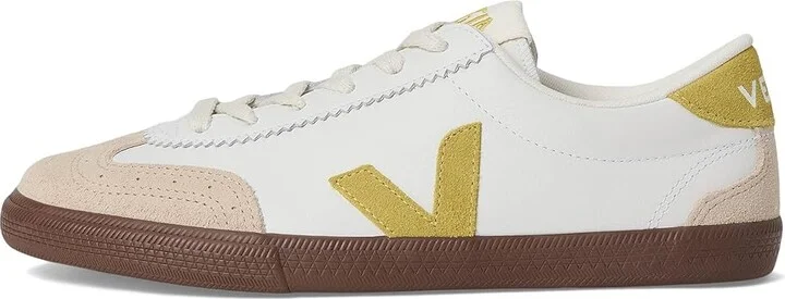 VEJA Volley Women's Shoes White Liquor Bark : EU 40 (US Women's 9) M, Leather/Suede/Textile - Image 6