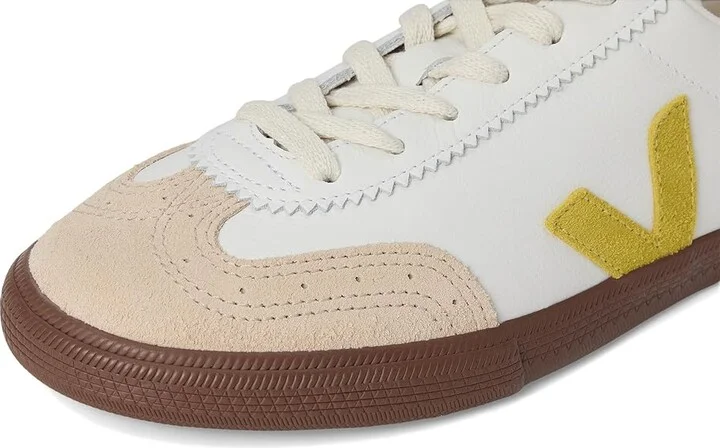 VEJA Volley Women's Shoes White Liquor Bark : EU 40 (US Women's 9) M, Leather/Suede/Textile - Image 7