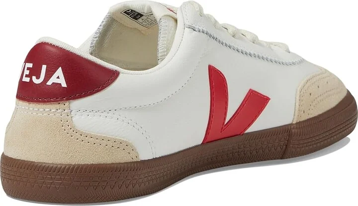 VEJA Volley Women's Shoes White/Pekin/Bark : EU 37 (US Women's 6) M, Leather/Suede/Textile - Image 4