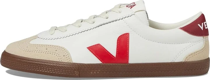 VEJA Volley Women's Shoes White/Pekin/Bark : EU 37 (US Women's 6) M, Leather/Suede/Textile - Image 6
