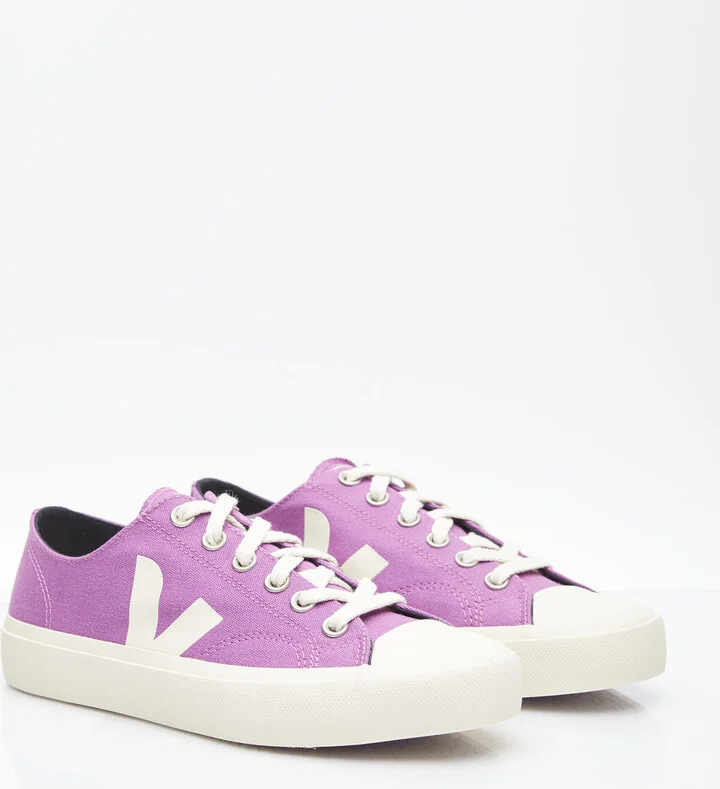 Veja Wata Ii Low Canvas Sneakers - Woman Sneakers Purple Eu - 38 - Image 3
