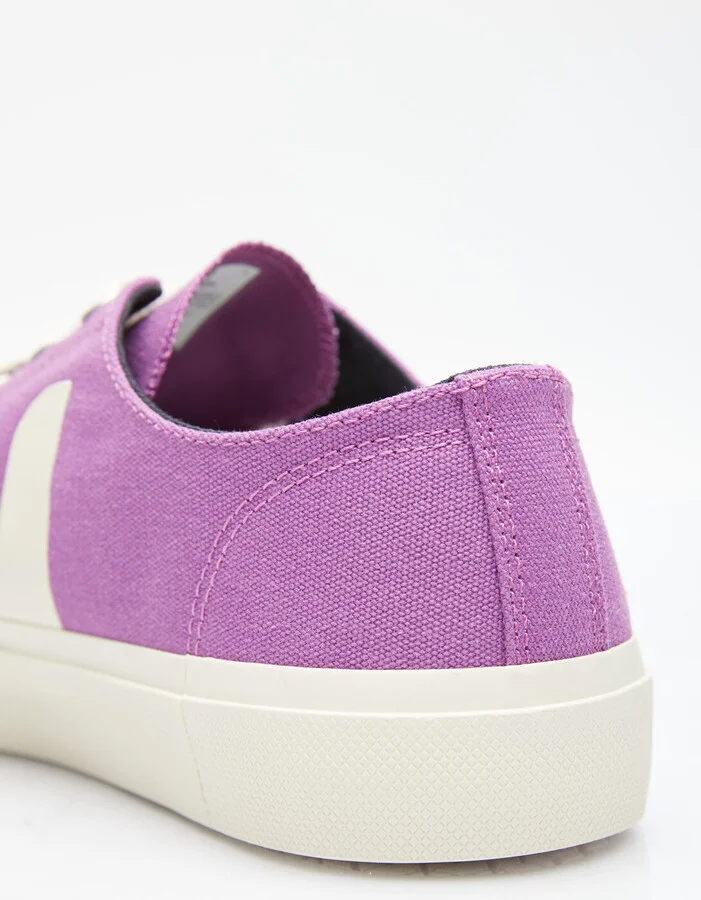 Veja Wata Ii Low Canvas Sneakers - Woman Sneakers Purple Eu - 38 - Image 5