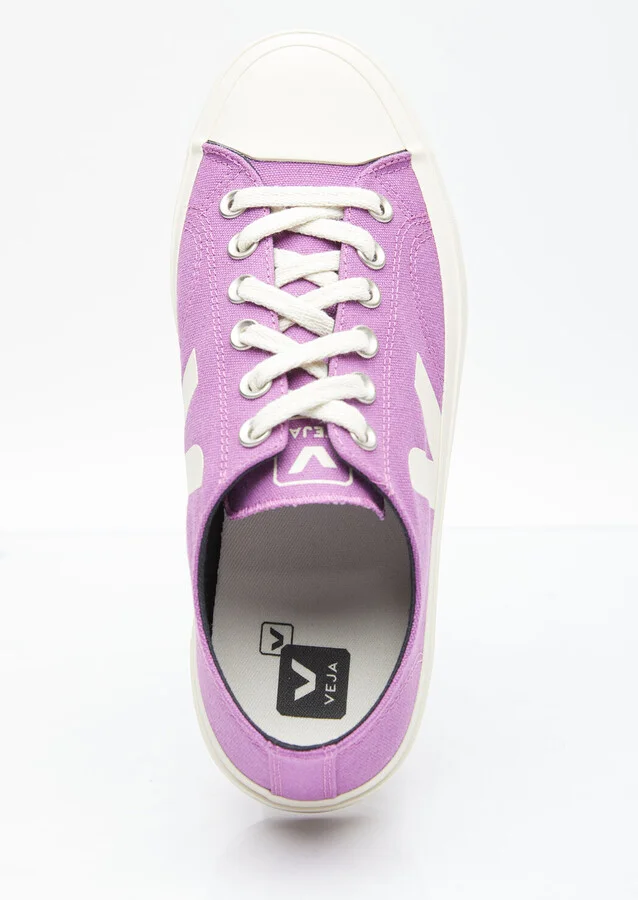 Veja Wata Ii Low Canvas Sneakers - Woman Sneakers Purple Eu - 38 - Image 7