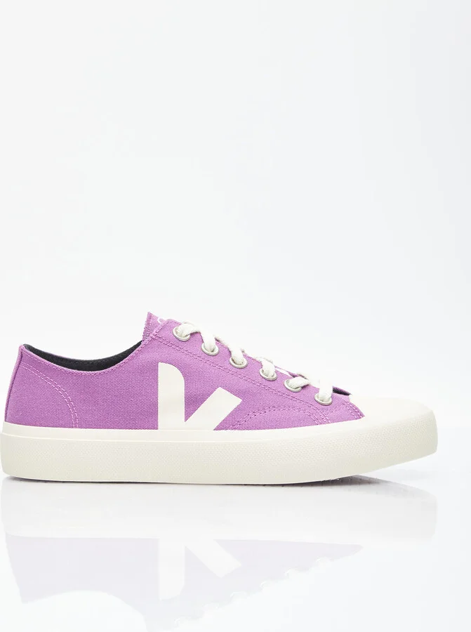 Veja Wata Ii Low Canvas Sneakers - Woman Sneakers Purple Eu - 38