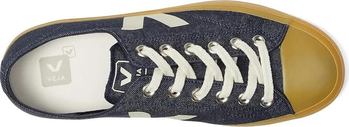 VEJA Wata II Low Men's Shoes Blue Pierre Natural : EU 42.5 (US Men's 9.5) M, Canvas - Image 2