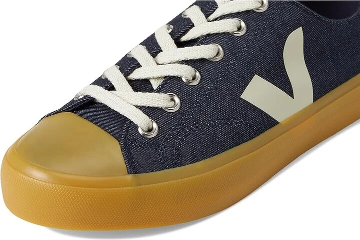 VEJA Wata II Low Men's Shoes Blue Pierre Natural : EU 42.5 (US Men's 9.5) M, Canvas - Image 7