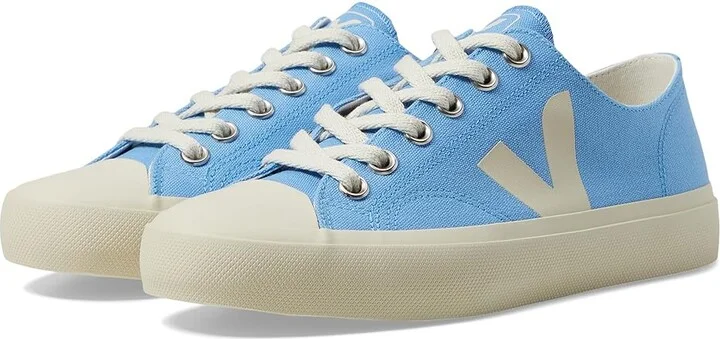 VEJA Wata II Low Women's Shoes Aqua/Pierre : EU 41 (US Women's 10) M, Canvas