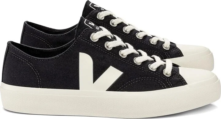 VEJA Wata II Low Women's Shoes Black/Pierre : EU 35 (US Women's 4) M, Canvas - Image 3