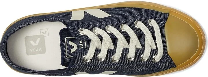 VEJA Wata II Low Women's Shoes Blue Pierre Natural : EU 42.5 (US Women's 11.5) M, Canvas - Image 2