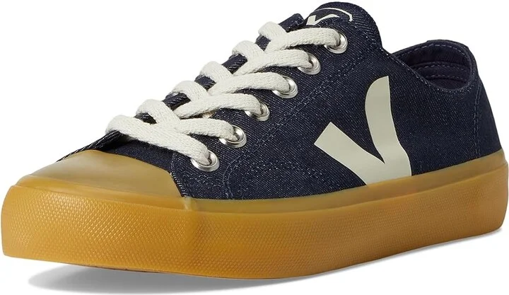 VEJA Wata II Low Women's Shoes Blue Pierre Natural : EU 42.5 (US Women's 11.5) M, Canvas - Image 5