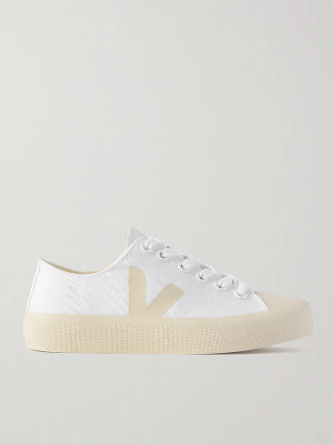 VEJA - Wata Ii Rubber-trimmed Organic Cotton-canvas Sneakers - White