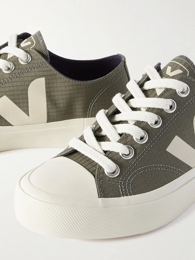 VEJA - Wata Ii Rubber-trimmed Ripstop Sneakers - Brown - Image 4