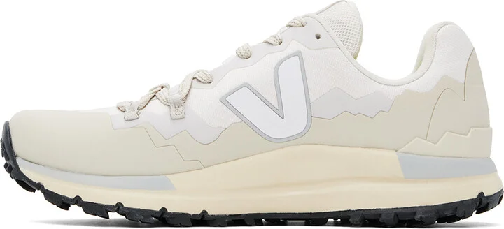 VEJA White & Beige Fitz Roy Trek-Shell Sneakers - Image 3