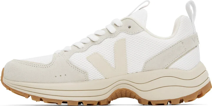 VEJA White & Beige Venturi Sneakers - Image 3