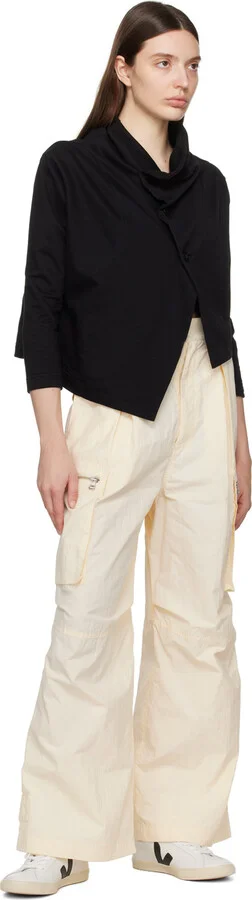 VEJA White & Black Esplar Leather Sneakers - Image 5