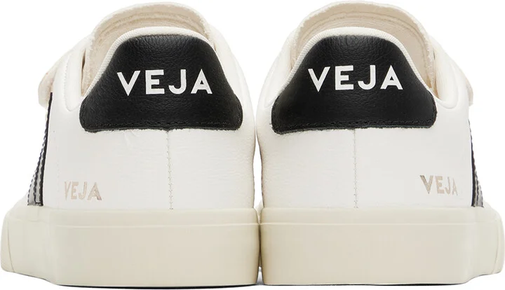 VEJA White & Black Recife Logo Chromefree Sneakers - Image 2