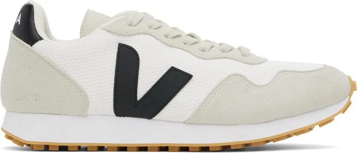 VEJA White & Black SDU Rec Alveomesh Sneakers