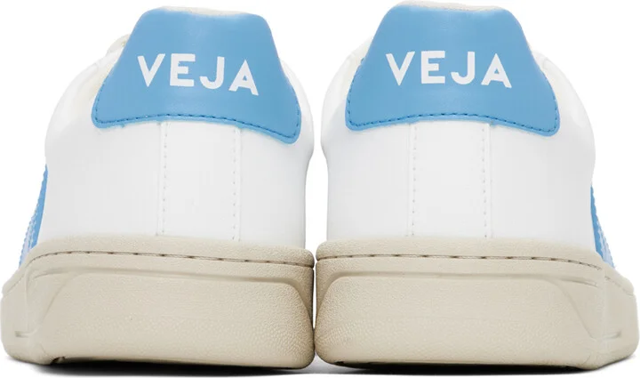 VEJA White & Blue Urca CWL Sneakers - Image 2