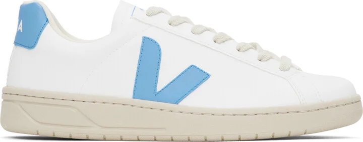 VEJA White & Blue Urca CWL Sneakers