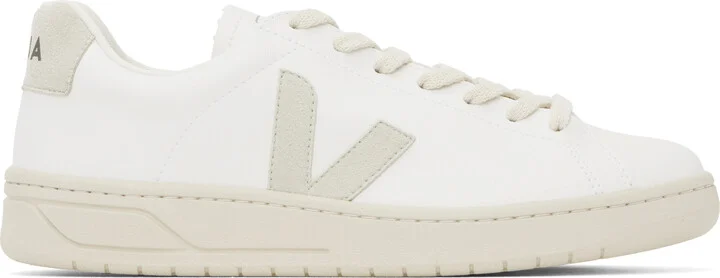 VEJA White & Gray Urca CWL Sneakers
