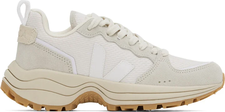 VEJA White & Gray Venturi Sneakers